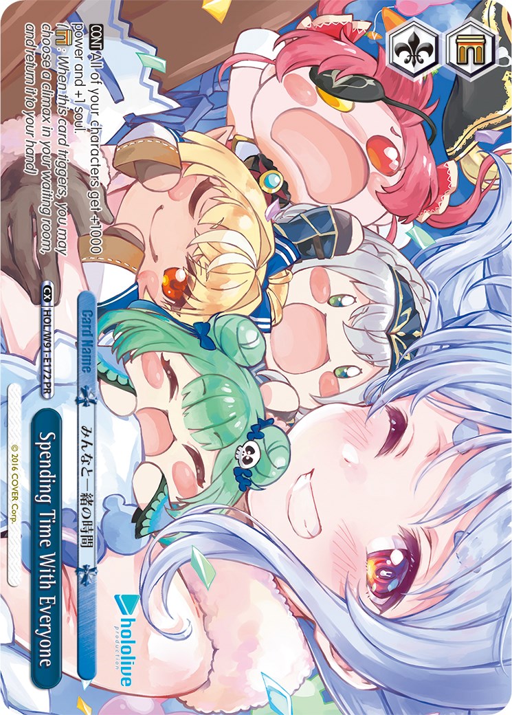 Spending Time With Everyone (HOL/W91-E172 PR) [hololive production] | Cracking-Singles