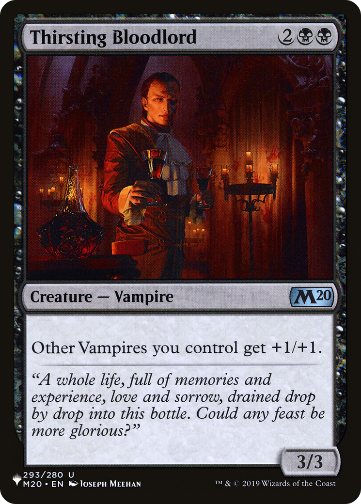 Thirsting Bloodlord [The List] | Cracking-Singles