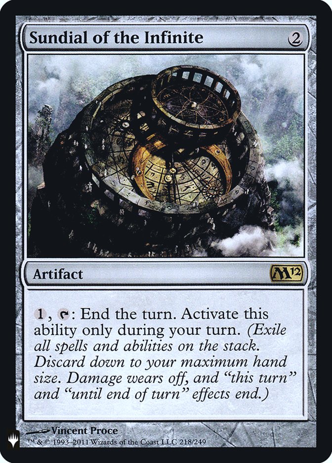 Sundial of the Infinite [Mystery Booster] | Cracking-Singles