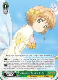 Cardcaptor Sakura: FLIGHT (CCS/WX01-048 C) [Cardcaptor Sakura: Clear Card] | Cracking-Singles