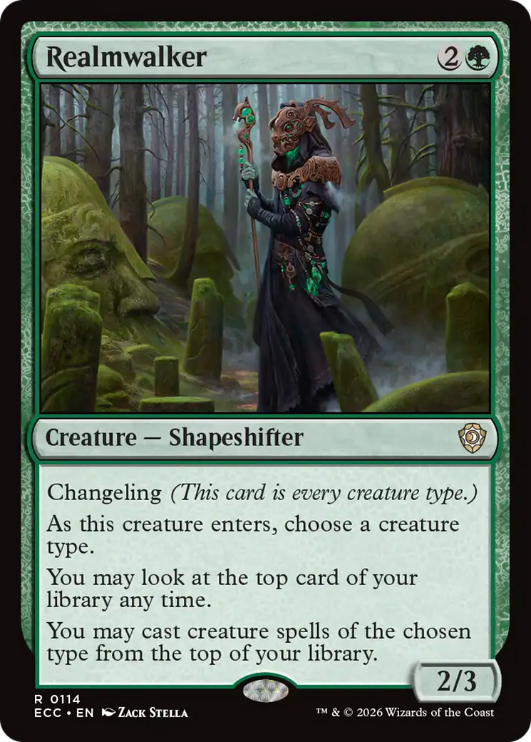 Realmwalker [Lorwyn Eclipsed Commander] | Cracking-Singles