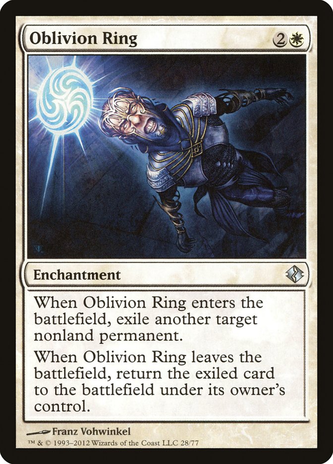 Oblivion Ring [Duel Decks: Venser vs. Koth] | Cracking-Singles