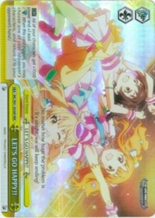 LET'S GO HAPPY!! (IMC/W41-E036R RRR) [The iDOLM@STER Cinderella Girls] | Cracking-Singles