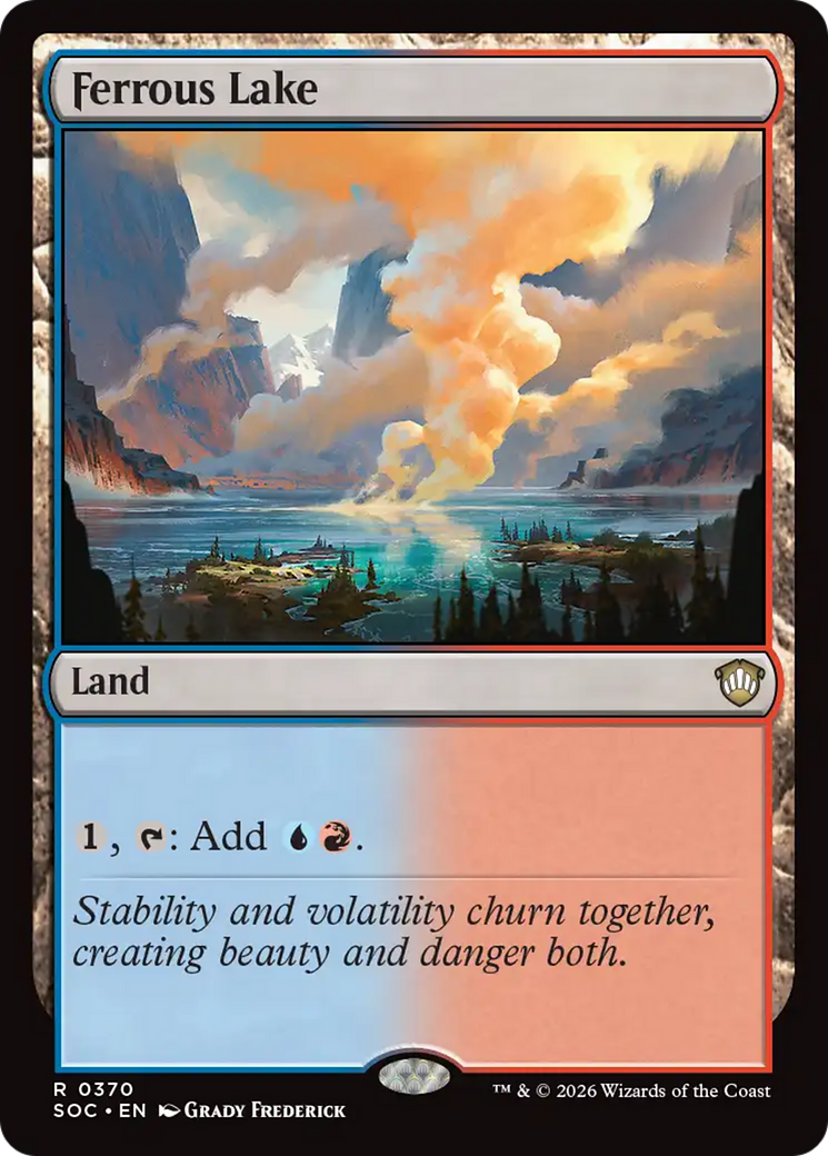 Ferrous Lake [Secrets of Strixhaven Commander] | Cracking-Singles