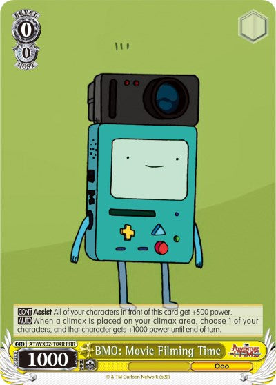 BMO: Movie Filming Time (AT/WX02-T04R RRR) [Adventure Time] | Cracking-Singles