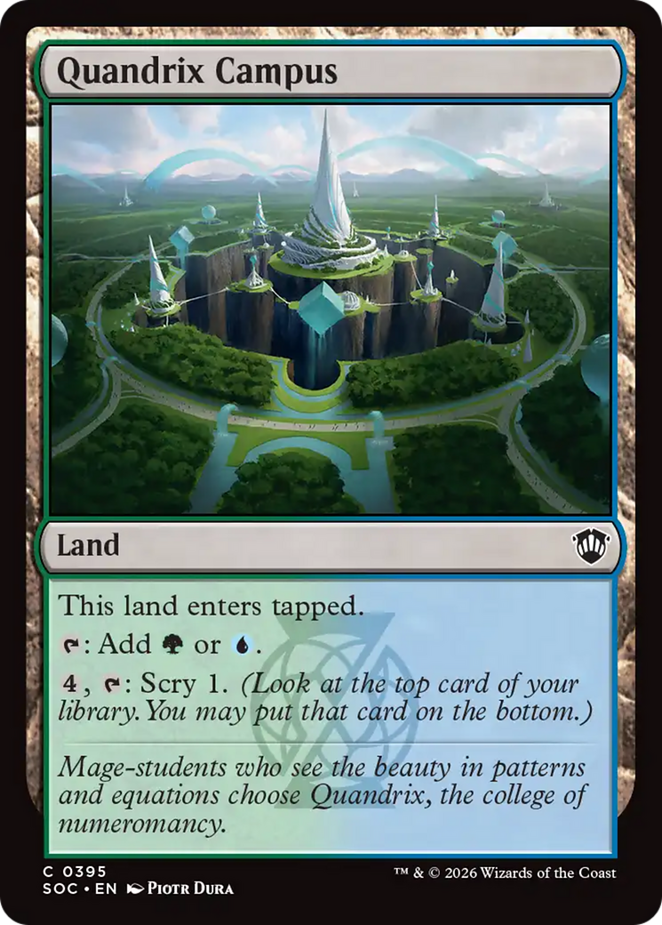 Quandrix Campus [Secrets of Strixhaven Commander] | Cracking-Singles