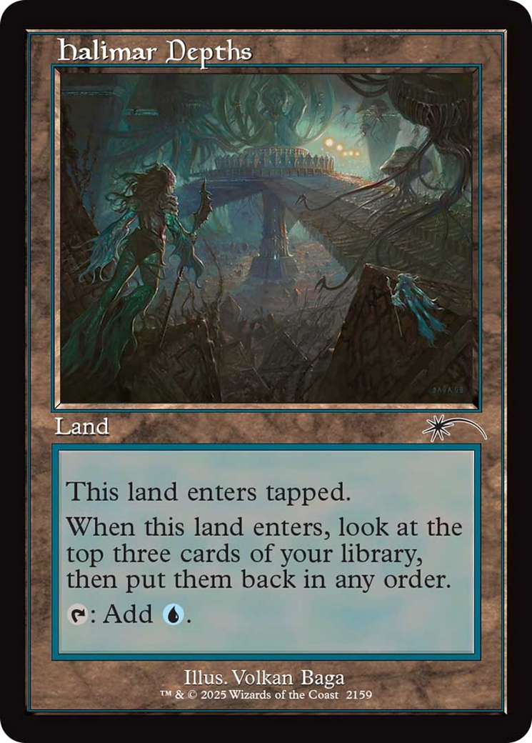 Halimar Depths (Retro Frame) [Secret Lair Drop Series] | Cracking-Singles