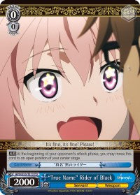 "True Name" Rider of Black (APO/S53-TE13 TD) [Fate/Apocrypha] | Cracking-Singles