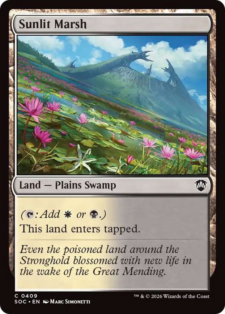 Sunlit Marsh [Secrets of Strixhaven Commander] | Cracking-Singles