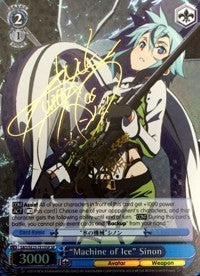 "Machine of Ice" Sinon (SAO/SE23-TE15SP SP) [Sword Art Online II] | Cracking-Singles