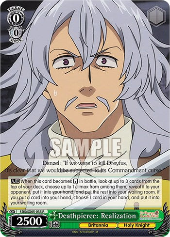 Deathpierce: Realization (Foil) [The Seven Deadly Sins: Revival of The Commandments] | Cracking-Singles