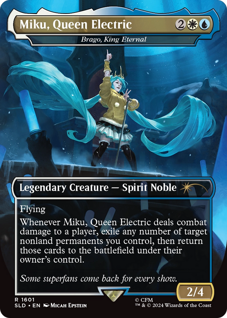 Miku, Queen Electric - Brago, King Eternal [Secret Lair Drop Series] | Cracking-Singles