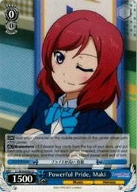 Powerful Pride, Maki (LL/W24-E082 U) [Love Live!] | Cracking-Singles