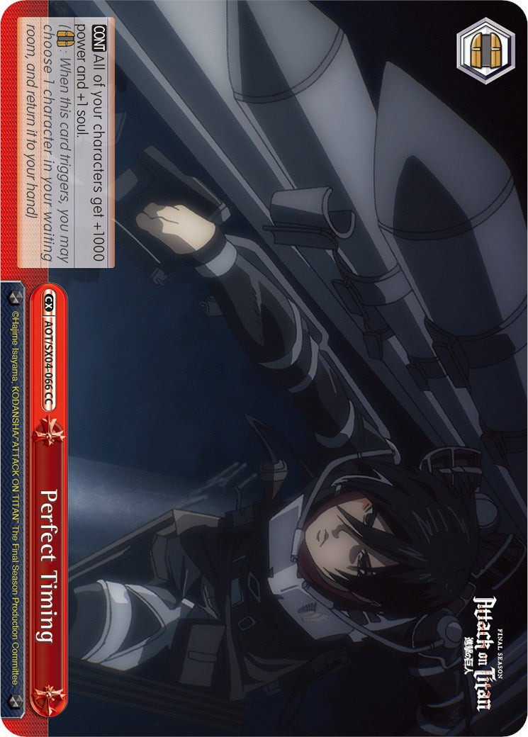 Perfect Timing [Attack On Titan: Final Season] | Cracking-Singles