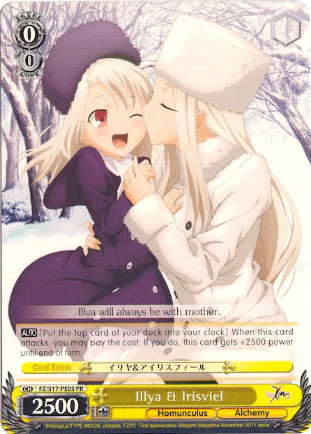 Illya & Irisviel (FZ/S17-PE05 PR) (Promo) [Fate/Zero] | Cracking-Singles