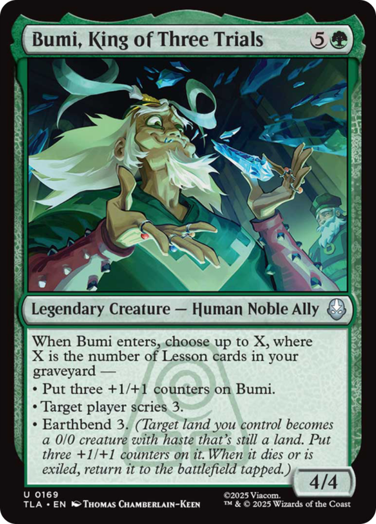 Bumi, King of Three Trials [Avatar: The Last Airbender] | Cracking-Singles