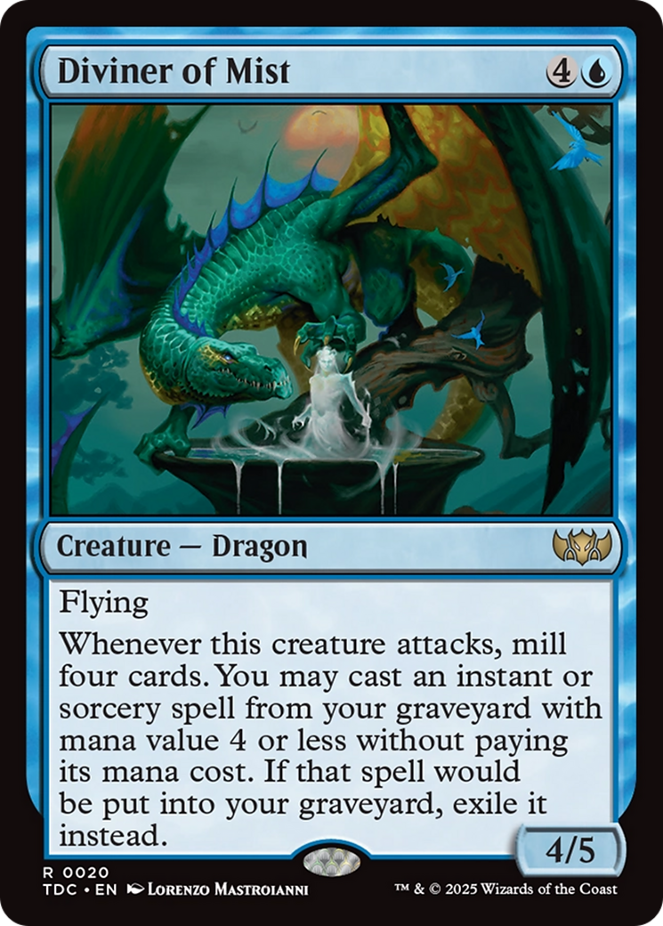 Diviner of Mist [Tarkir: Dragonstorm Commander] | Cracking-Singles