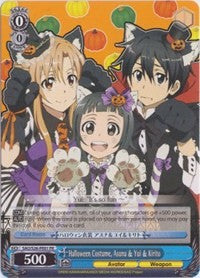 Halloween Costume, Asuna & Yui & Kirito (SAO/S26-PE01 PR) (Promo) [Sword Art Online Vol.2] | Cracking-Singles