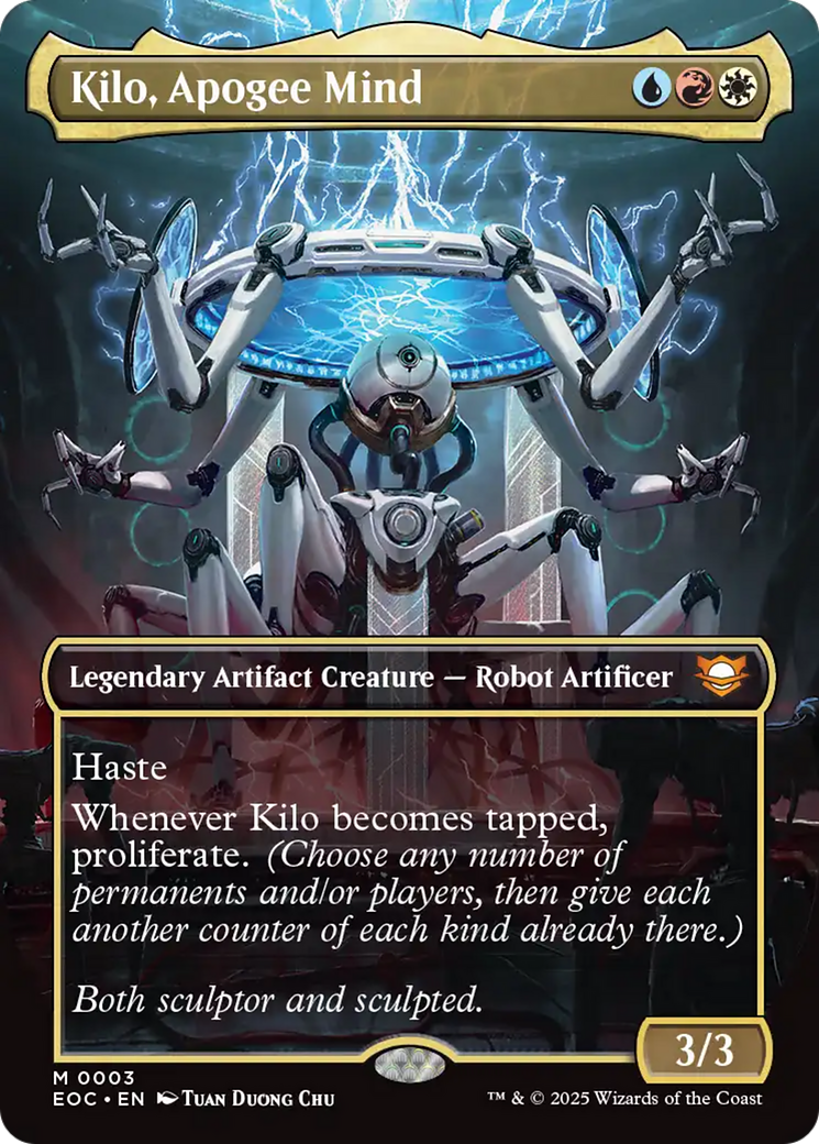 Kilo, Apogee Mind (Borderless) [Edge of Eternities Commander] | Cracking-Singles