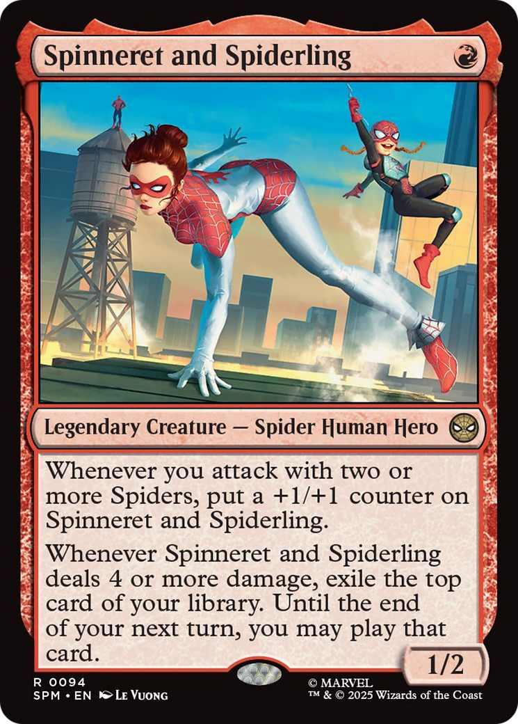 Spinneret and Spiderling [Marvel's Spider-Man] | Cracking-Singles