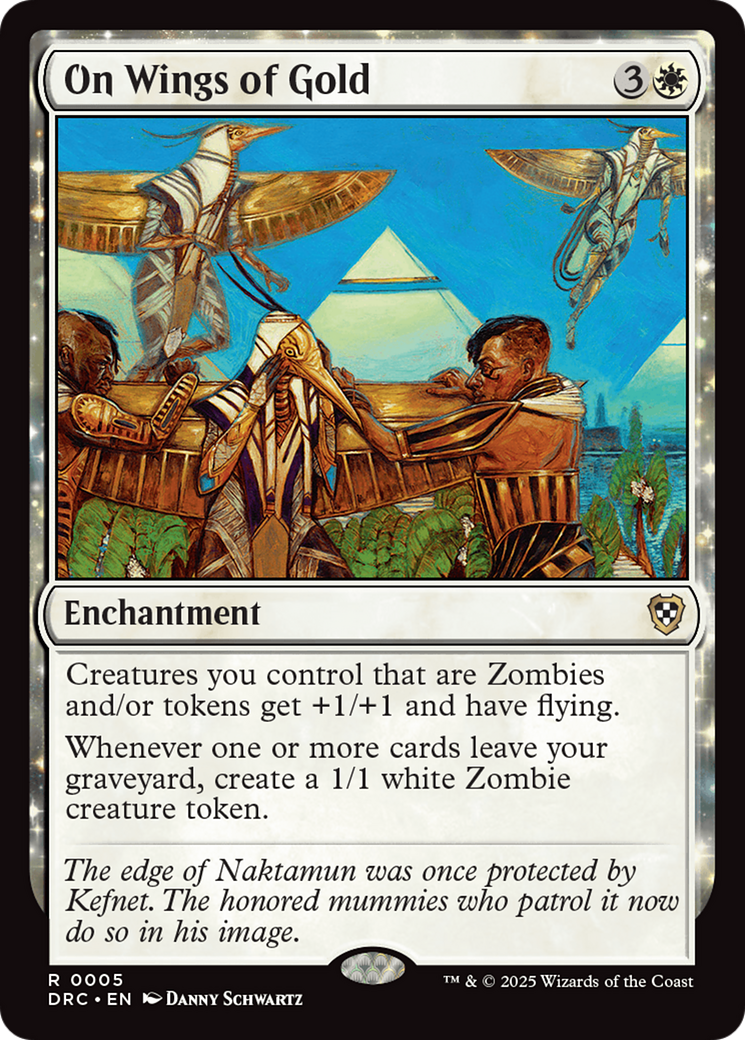 On Wings of Gold [Aetherdrift Commander] | Cracking-Singles