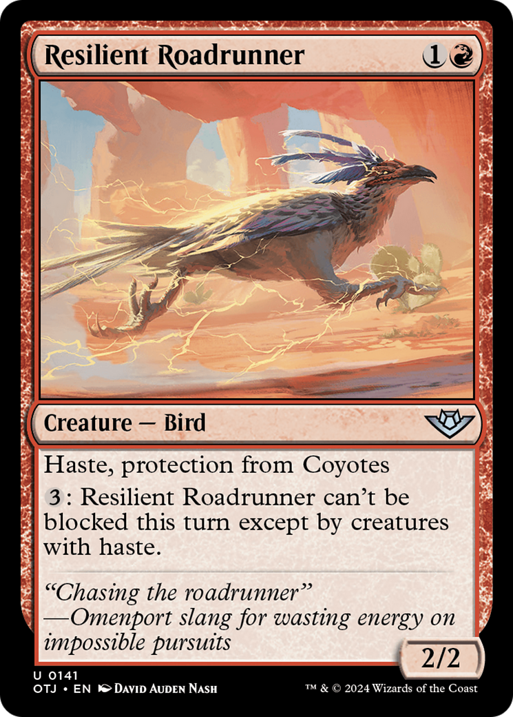 Resilient Roadrunner [Outlaws of Thunder Junction] | Cracking-Singles