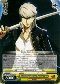 Investigation Team, Yu (P4/EN-S01-T07 TD) [Persona 4 ver.E] | Cracking-Singles