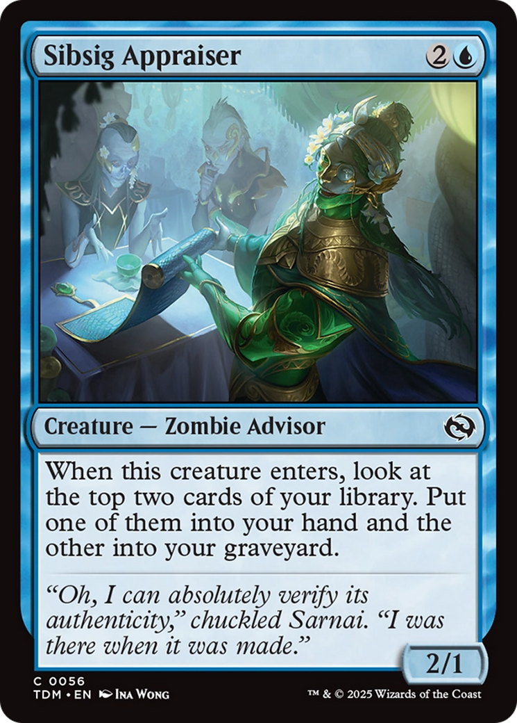 Sibsig Appraiser [Tarkir: Dragonstorm] | Cracking-Singles
