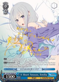 A Short Snooze, Emilia (RZ/S46-TE42SP SP) [Re:ZERO] | Cracking-Singles