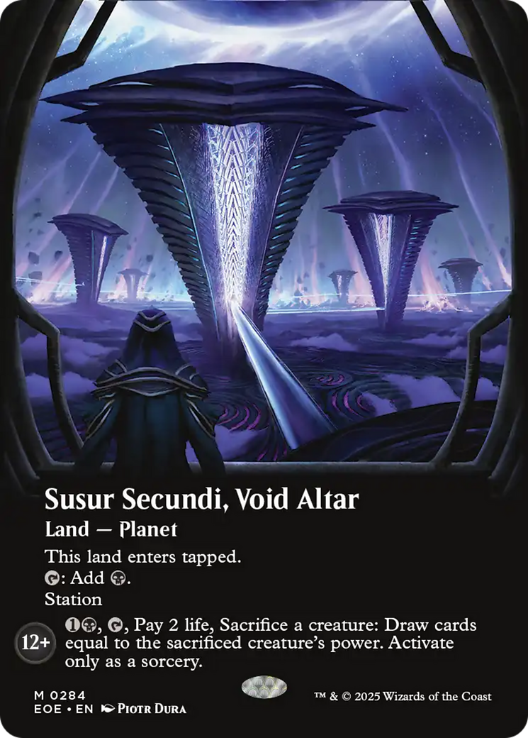 Susur Secundi, Void Altar (Borderless) [Edge of Eternities] | Cracking-Singles