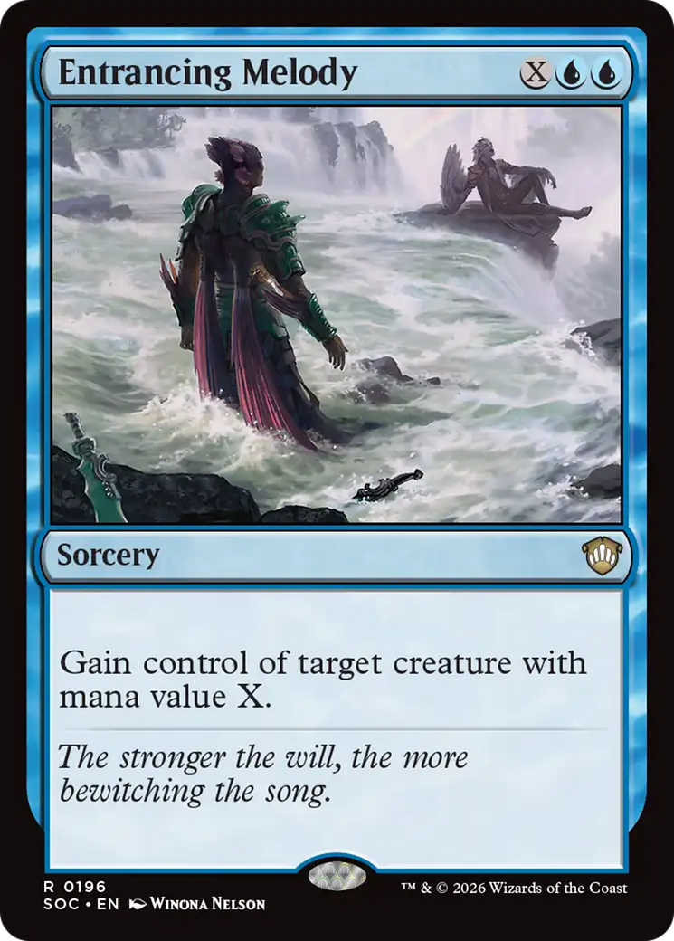 Entrancing Melody [Secrets of Strixhaven Commander] | Cracking-Singles