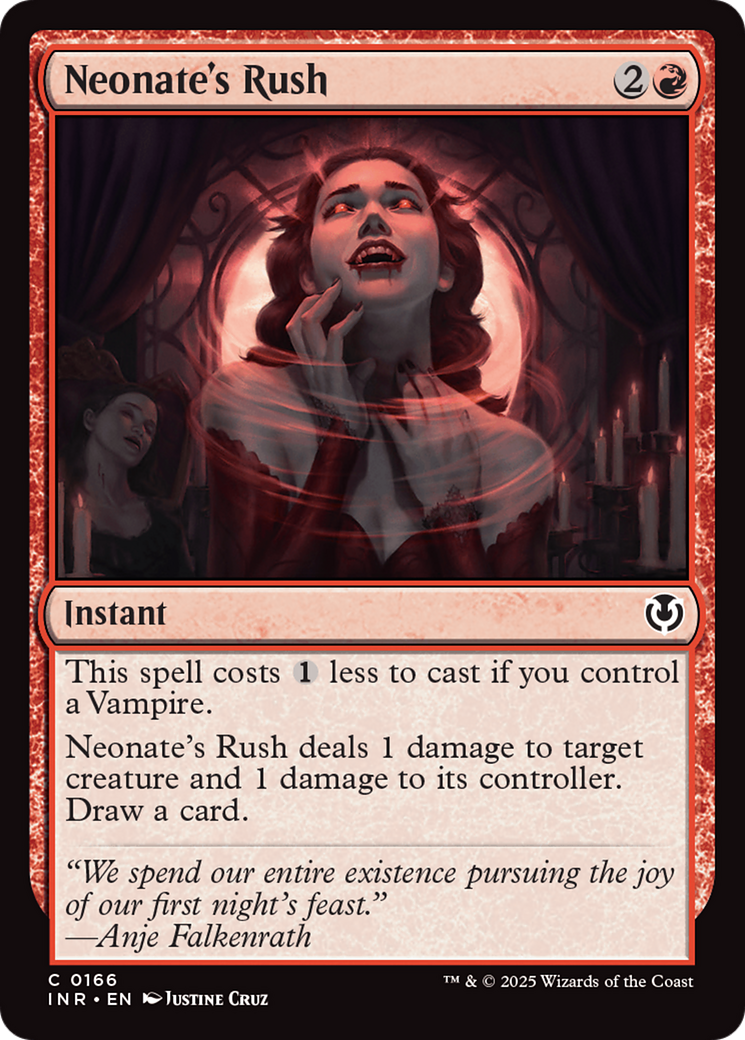 Neonate's Rush [Innistrad Remastered] | Cracking-Singles