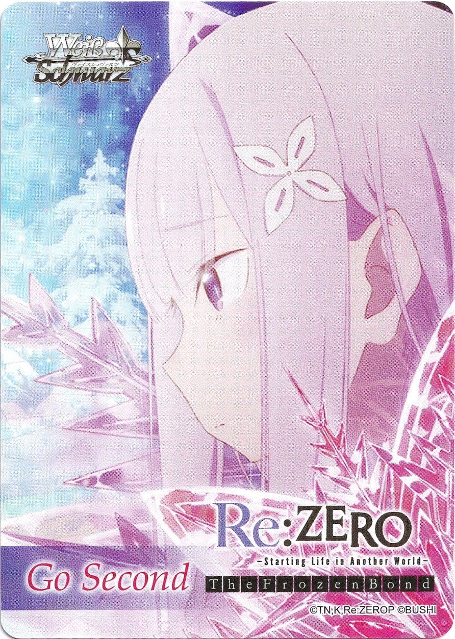 Go Second Card - Emilia All Alone [Re:ZERO: The Frozen Bond] | Cracking-Singles