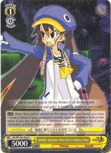 Middle Schooler Who Fell to Hades, Fuka (DG/EN-S03-E024 C) [Disgaea] | Cracking-Singles
