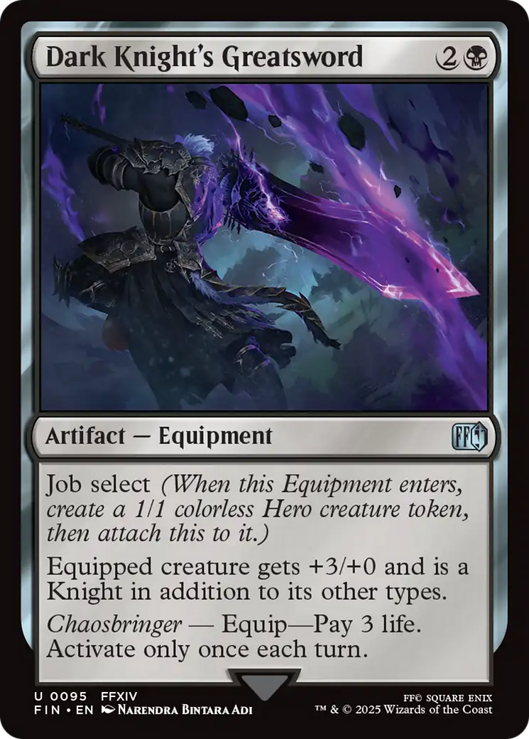 Dark Knight's Greatsword [FINAL FANTASY] | Cracking-Singles
