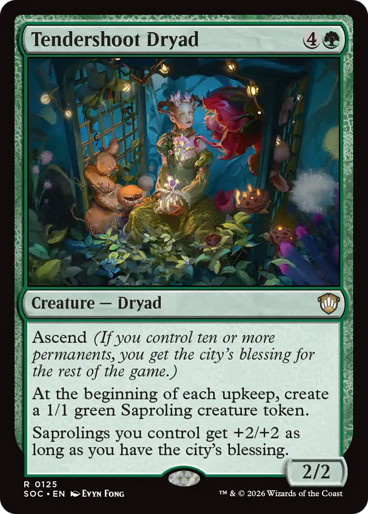 Tendershoot Dryad [Secrets of Strixhaven Commander] | Cracking-Singles