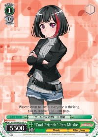 "Cool Friends" Ran Mitake (BD/EN-W03-051 C) [BanG Dream! Girls Band Party! MULTI LIVE] | Cracking-Singles