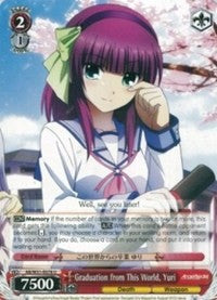 Graduation from This World, Yuri (AB/W31-E078 U) [Angel Beats! Re:Edit] | Cracking-Singles