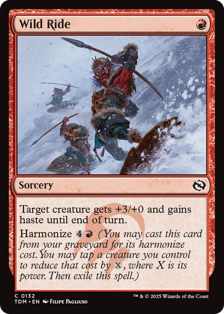 Wild Ride [Tarkir: Dragonstorm] | Cracking-Singles