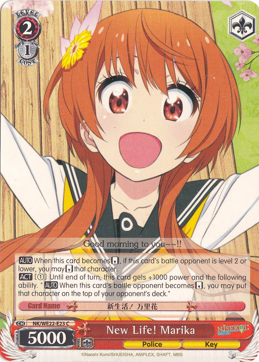 New Life! Marika (NK/WE22-E23) [NISEKOI Extra Booster] | Cracking-Singles