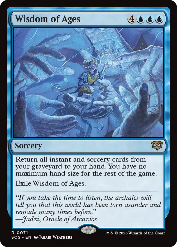 Wisdom of Ages [Secrets of Strixhaven] | Cracking-Singles