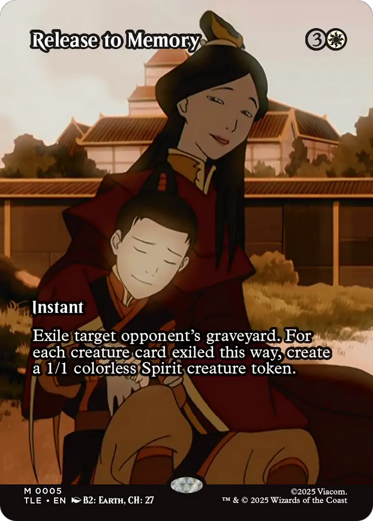 Release to Memory (Borderless) [Avatar: The Last Airbender: Eternal-Legal] | Cracking-Singles
