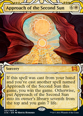 Approach of the Second Sun (Foil Etched) [Strixhaven: Mystical Archive] | Cracking-Singles