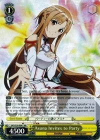 Asuna Invites to Party (SAO/S20-E001 RR) [Sword Art Online] | Cracking-Singles