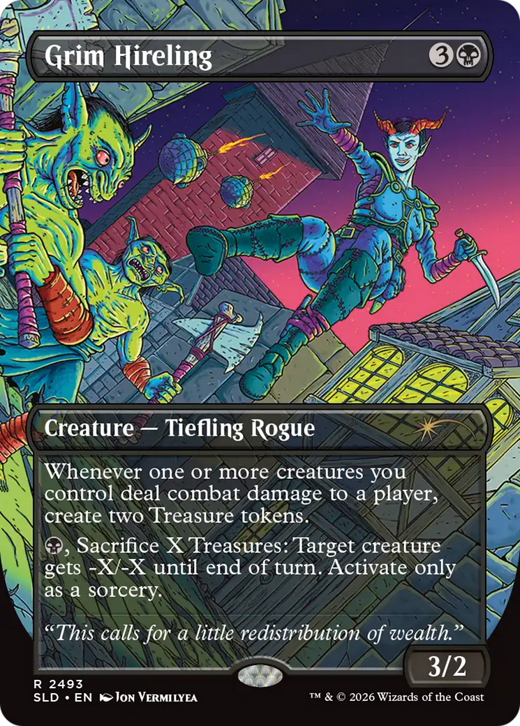 Grim Hireling [Secret Lair Drop Series] | Cracking-Singles