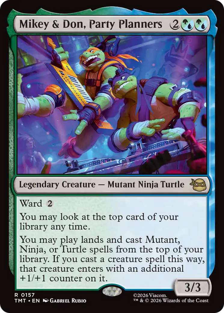 Mikey & Don, Party Planners [Teenage Mutant Ninja Turtles] | Cracking-Singles