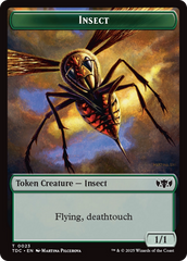 Inkling // Insect (0023) Double-Sided Token [Tarkir: Dragonstorm Commander Tokens] | Cracking-Singles