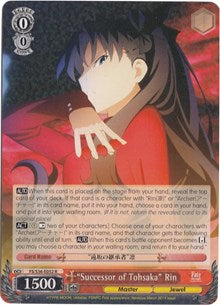 "Successor of Tohsaka" Rin (FS/S36-E052 R) [Fate/Stay Night [Unlimited Blade Works] Vol. II] | Cracking-Singles