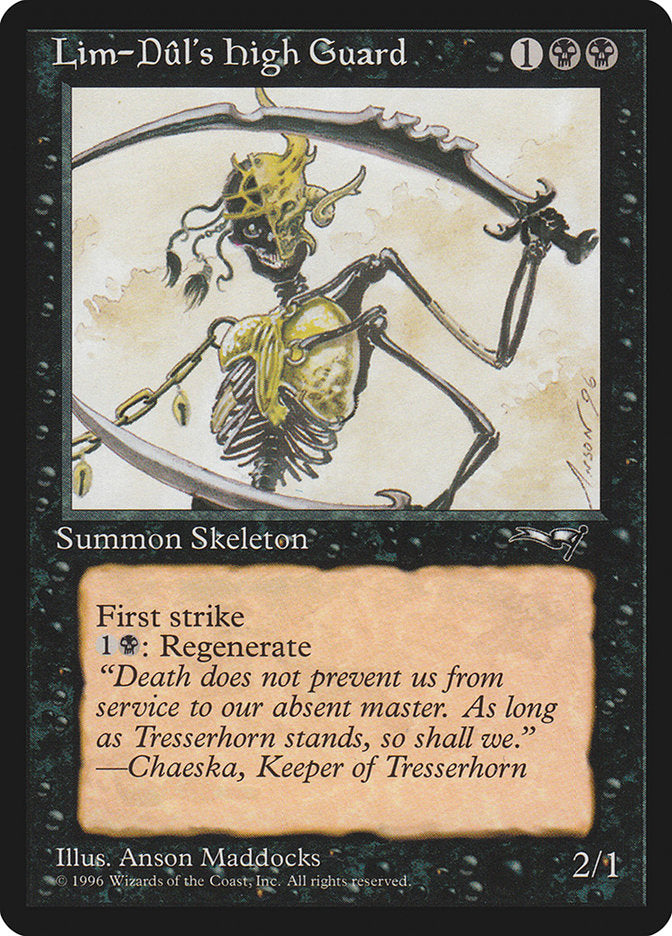 Lim-Dul's High Guard (Holding Sword) [Alliances] | Cracking-Singles