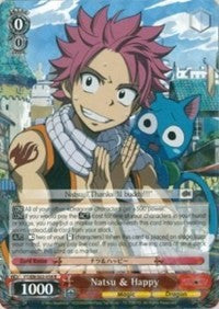 Natsu & Happy (FT/EN-S02-054 R) [Fairy Tail ver.E] | Cracking-Singles